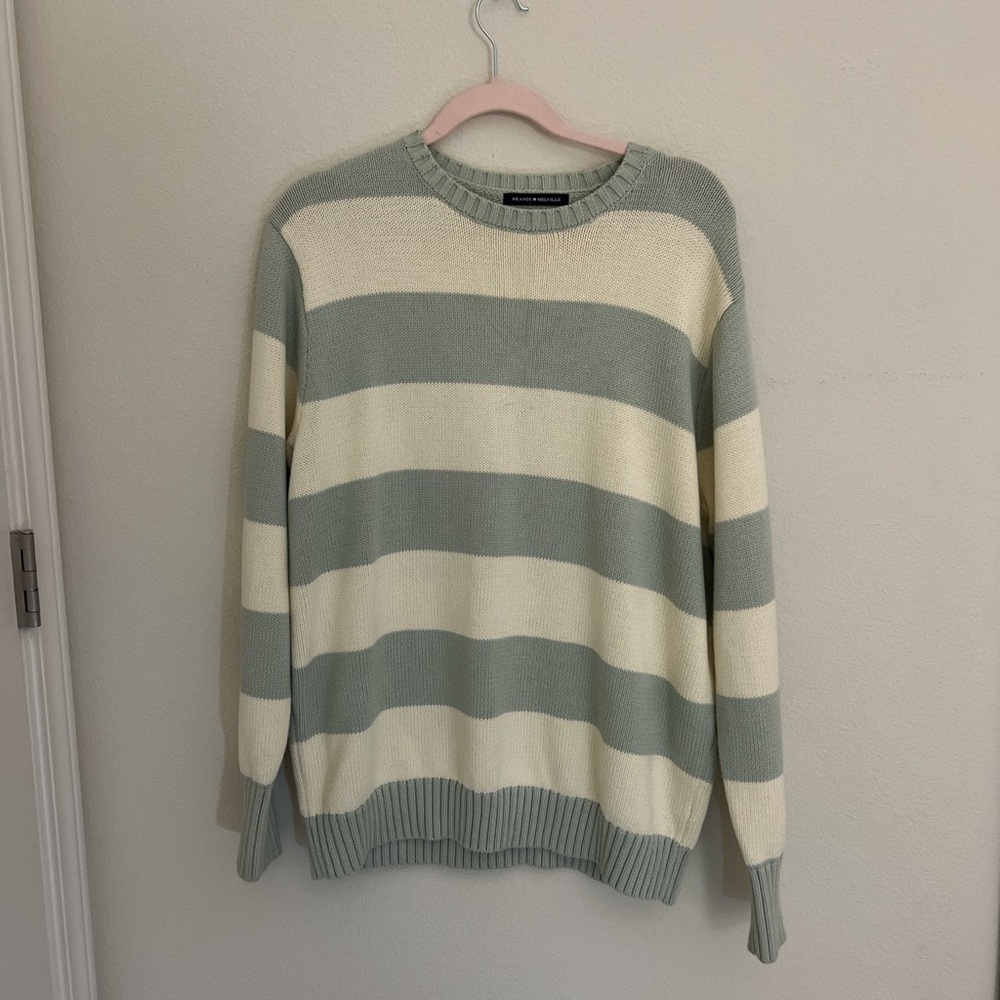 Brandy Melville Brianna cotton thick stripe sweater